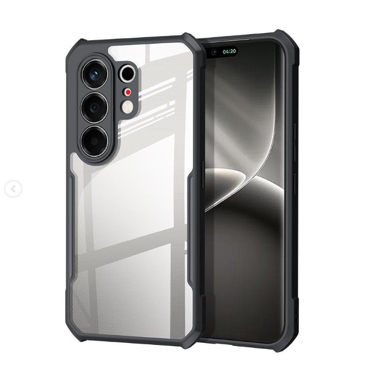 Xundd Case for Tecno Phones, Shockproof Clear Armor Bumper Cover